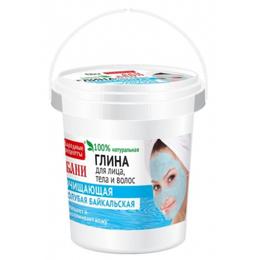 Argila Cosmetica Albastra din Baikal Gata Preparata cu Efect Purifiant Fitocosmetic, 155ml la cel mai bun pret