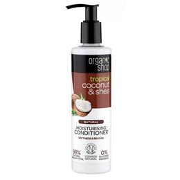 Balsam Bio Hidratant pentru Par Uscat Coconut & Shea Organic Shop, 280ml la cel mai bun pret