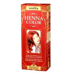 Balsam Colorant cu Extract de Henna Henna Sonia, Nr.10 Rosu Rodie 75 ml la cel mai bun pret