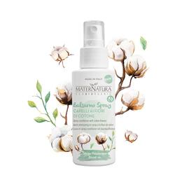 Balsam Leave-in Spray cu Flori de bumbac MaterNatura, 150ml la cel mai bun pret