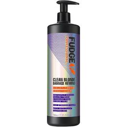 Balsam Nuantator pentru Par Blond – Fudge Clean Blonde Damage Rewind Conditioner, 1000 ml la cel mai bun pret