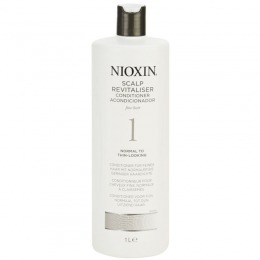 Balsam Par Fin Natural cu Aspect Subtiat – Nioxin System 1 Scalp Revitaliser Conditioner 1000 ml la cel mai bun pret