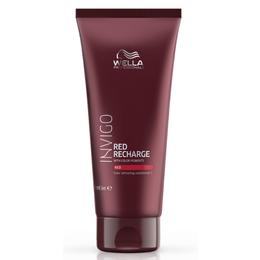 Balsam Pigmentat pentru Nuante Reci de Rosu – Wella Professionals Invigo Red Recharge Color Refreshing Conditioner Red, 200 ml la cel mai bun pret