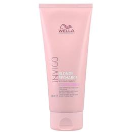 Balsam Pigmentat pentru Par Blond Rece – Wella Professionals Invigo Blonde Recharge Color Refreshing Conditioner Cool Blonde, 200ml la cel mai bun pret