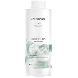 Balsam de Descurcare pentru Par Cret si Ondulat – Wella Professionals Nutricurls Detangling Conditioner for Waves and Curls, 1000ml la cel mai bun pret