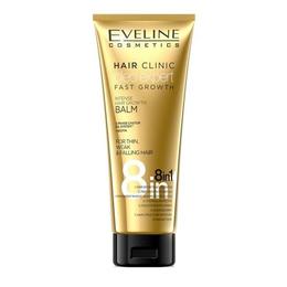 Balsam de par, Eveline Cosmetics, 8 in 1 Hair Clinic Oleo Expert pentru cresterea parului, 250 ml la cel mai bun pret