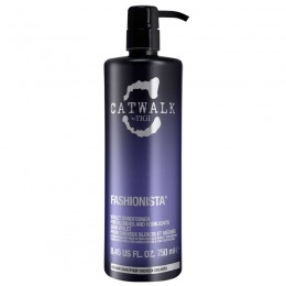 Balsam pentru Par Blond – TIGI Catwalk Fashionista Violet Conditioner 750 ml la cel mai bun pret