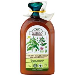 Balsam pentru Par Normal cu Extract de Urzica si Ulei de Brusture Zelenaya Apteka, 300ml la cel mai bun pret