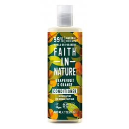 Balsam pentru Par Normal sau Gras cu Grapefruit si Portocale Faith in Nature, 400ml la cel mai bun pret