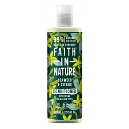 Balsam pentru Toate Tipurile de Par cu Alge Marine si Citrice Faith in Nature, 400ml la cel mai bun pret