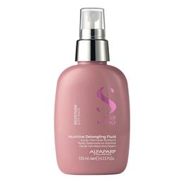 Fluid Tratament Hidratant de Descurcare pentru Par Uscat – Alfaparf Milano Semi Di Lino Moisture Nutritive Detangling Fluid, 125ml la cel mai bun pret