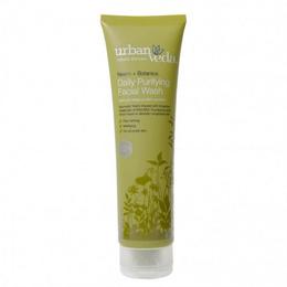 Gel de Curatare Facial cu Ulei de Neem pentru Ten Gras Purifying – Urban Veda, 150 ml la cel mai bun pret