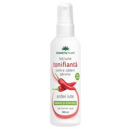 Lotiune Tonifianta contra Caderii Parului cu Ardei Iute Cosmetic Plant, 100ml la cel mai bun pret