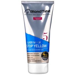 Masca Argintie Stop Yellow Blond Time nr. 5 Rosa Impex, 200ml la cel mai bun pret