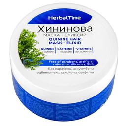 Masca Elixir pentru Par cu Chinina Herbal Time, Rosa Impex, 200ml la cel mai bun pret