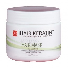 Masca Intens Nutritiva si Reparatoare – iHair Keratin Hair Mask 500 ml la cel mai bun pret