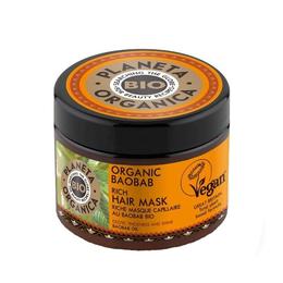 Masca Organica pentru Volum cu Ulei de Baobab Planeta Organica, 300ml la cel mai bun pret