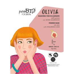 Masca Peel-Off cu Smochine pentru Ten Gras Olivia PuroBio Cosmetics, 13g la cel mai bun pret