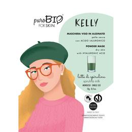 Masca Peel-Off cu Spirulina pentru Ten Uscat Kelly PuroBio Cosmetics, 13g la cel mai bun pret