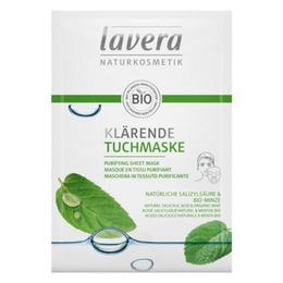 Masca Purificatoare Sheet Mask cu Menta si Acid Salicilic Lavera la cel mai bun pret