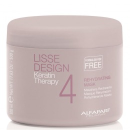 Masca Rehidratanta pentru Netezire – Alfaparf Milano Lisse Design Keratin Therapy Rehydrating Mask 500 ml la cel mai bun pret