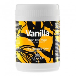 Masca cu Aroma de Vanilie pentru Stralucire – Kallos Vanilla Shine Hair Mask 1000ml la cel mai bun pret