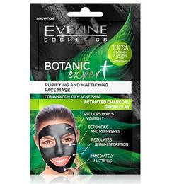 Masca de fata, Eveline Cosmetics, Botanic Expert Purifying & Mattifying, 10 ml la cel mai bun pret