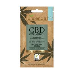 Masca hidratanta si calmanta pentru tenul uscat si sensibil Bielenda CBD CANNABIDIOL 8g la cel mai bun pret