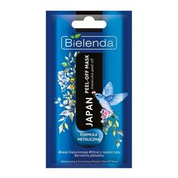 Masca metalica peel-off cu efect de hidratare si catifelare Bielenda JAPAN PEEL-OFF 8g la cel mai bun pret