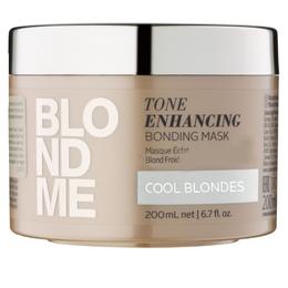 Masca pentru Par Blond Rece – Schwarzkopf Blond Me Tone Enhancing Bonding Mask Cool Blondes, 200ml la cel mai bun pret