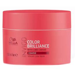 Masca pentru Par Vopsit, Aspru – Wella Professionals Invigo Color Brilliance Vibrant Color Mask Coarse Hair, 150ml la cel mai bun pret