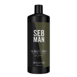 Sampon 3in1 pentru barbati Sebastian Professional SEB Man The Multitasker Hair, Beard & Body Wash, 1000 ml la cel mai bun pret