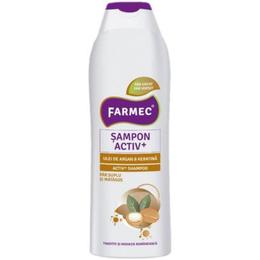 Sampon Activ+ cu Ulei de Argan si Keratina – Farmec Activ+ Shampoo, 400ml la cel mai bun pret