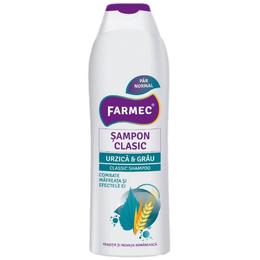 Sampon Clasic cu Urzica si Grau – Farmec Classic Shampoo, 400ml la cel mai bun pret