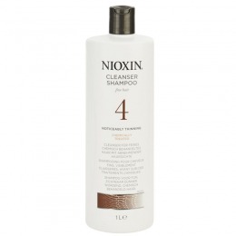 Sampon Par Fin Dramatic Subtiat – Nioxin System 4 Cleanser Shampoo 1000 ml la cel mai bun pret