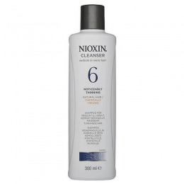 Sampon Par Normal spre Aspru Dramatic Subtiat – Nioxin System 6 Cleanser Shampoo 300 ml la cel mai bun pret