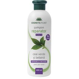 Sampon Reparator 5 in 1 cu Ceai Verde si Betaina Cosmetic Plant, 400 ml la cel mai bun pret