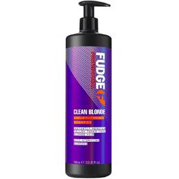 Sampon Reparator pentru Par Blond – Fudge Clean Blonde Shampoo, 1000 ml la cel mai bun pret