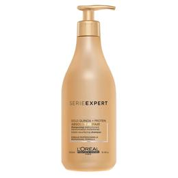 Sampon Reparator pentru Par Deteriorat – L'Oreal Professionnel Absolut Repair Gold Quinoa + Protein Shampoo, 500ml la cel mai bun pret