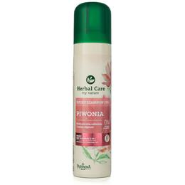 Sampon Uscat 2 in 1 cu Extract de Bujor pentru Improspatare si Volum – Farmona Herbal Care Peony Dry Shampoo 2 in 1, 180ml la cel mai bun pret