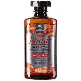 Sampon cu Extract de Chihlimbar pentru Par Deteriorat – Farmona Jantar Shampoo with Amber Extract for Damaged and Weak Hair, 330ml la cel mai bun pret