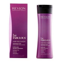 Sampon cu Keratina pentru Par Deteriorat – Revlon Professional Be Fabulous Hair Recovery C.R.E.A.M. Keratin Shampoo, 250ml la cel mai bun pret