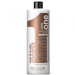 Sampon cu Nuca de Cocos – Revlon Professional Uniq One All In One Conditioning Shampoo 1000 ml la cel mai bun pret