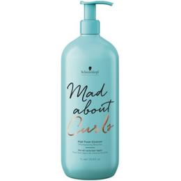 Sampon cu Spumare Intensa pentru Par Cret – Schwarzkopf Mad About Curls High Foam Cleanser, 1000ml la cel mai bun pret