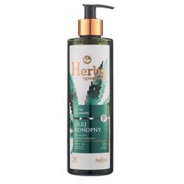 Sampon cu Ulei de Canepa pentru Par Uscat – Farmona Herbs Hemp Oil Shampoo for Dry Hair, 400ml la cel mai bun pret