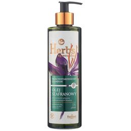 Sampon cu Ulei de Sofran pentru Par Subtire si Lipsit de Stralucire – Farmona Herbs Saffron Oil Shampoo for Thin and Dull Hair, 400ml la cel mai bun pret