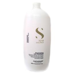 Sampon de Stralucire pentru Par Normal – Alfaparf Milano Semi Di Lino Diamond Illuminating Low Shampoo, 1000ml la cel mai bun pret