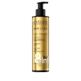 Sampon de par, Eveline Cosmetics, 8 in 1 Hair Clinic Oleo Expert pentru crestere rapida, 245 ml la cel mai bun pret