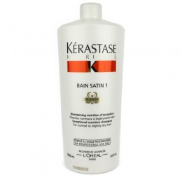 Sampon pentru Par Normal spre Uscat – Kerastase Nutritive Bain Satin 1 Irisome Shampoo 1000 ml la cel mai bun pret