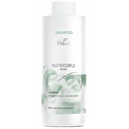 Sampon pentru Par Ondulat – Wella Professionals Nutricurls Shampoo for Waves, 1000ml la cel mai bun pret